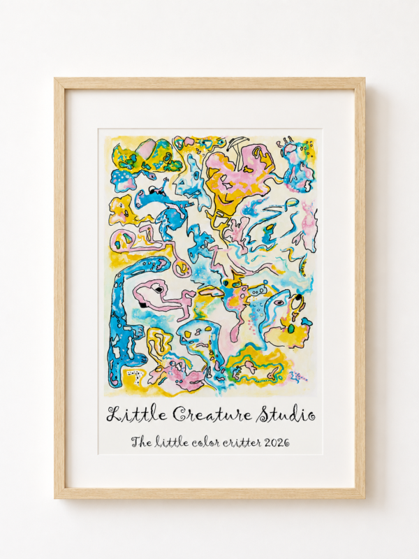 Poster - The little color critter 2026