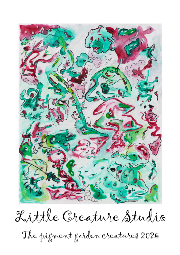 Poster - The pigment garden creatures 2026